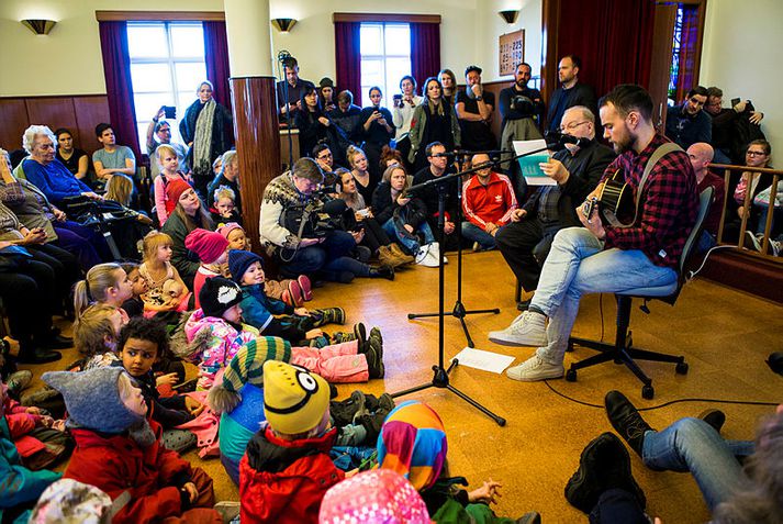 Ásgeir stóð sig mjög vel.