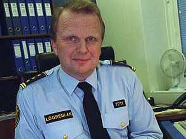 Hörður Jóhannesson aðstoðarlögreglustjóri.