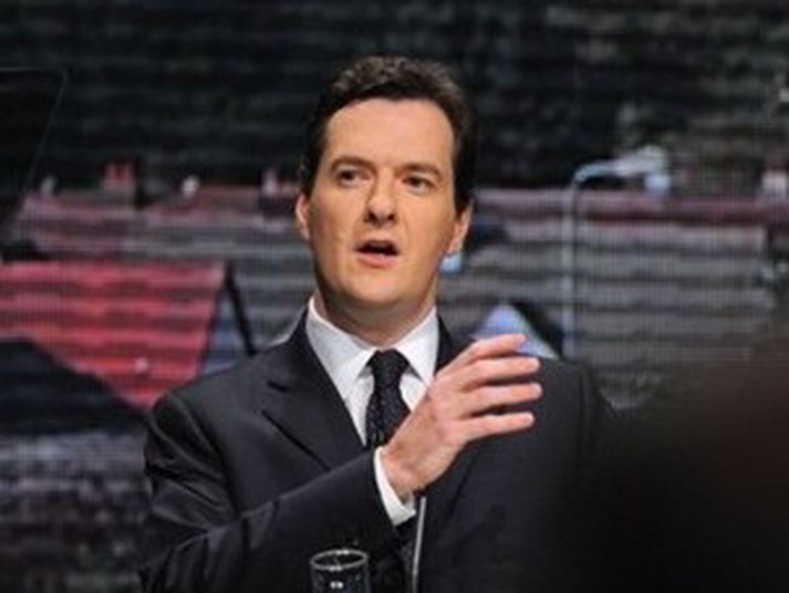 George Osborne boðar gríðarlegan niðurskurð í opinberum rekstri.