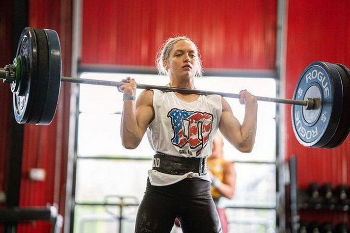 Haley Adams varð í öðru sæti eftir heimsmeistaranum Tiu-Clair Toomey.