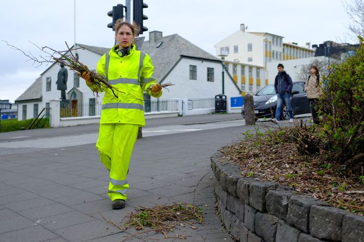 Gera má ráð fyrir að hiti verði á bilinu þrjú til tíu stig að deginum. 