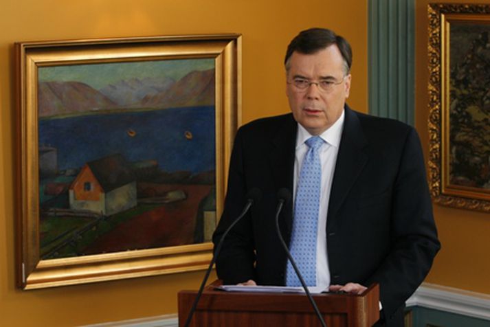 Geir Haarde forsætisráðherra.