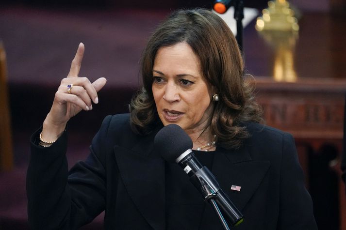 Kamala Harris er varaforseti Bandaríkjanna.