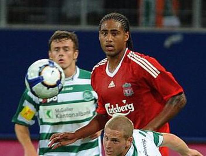 Glen Johnson í leiknum.
