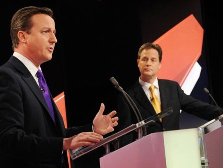 David Cameron var maður kvöldsins.
