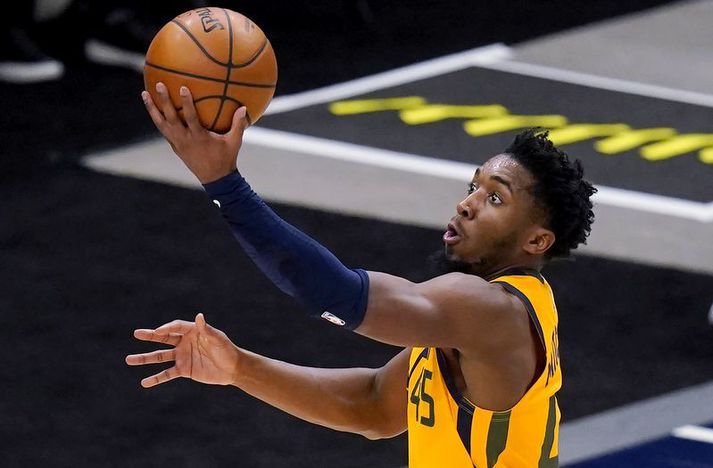 Donovan Mitchell og félagar í Utah Jazz eru á miklu skriði.