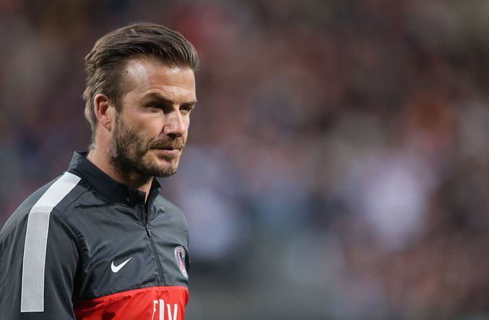 Beckham lagði upp mark í kvöld