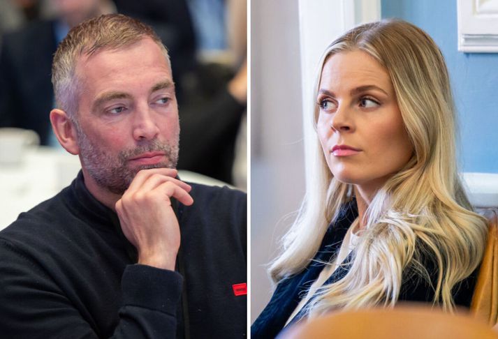 Heimir Örn og Berglind Ósk höfðu bæðis sóst eftir oddvitasætinu en stilla nú saman strengi sína.