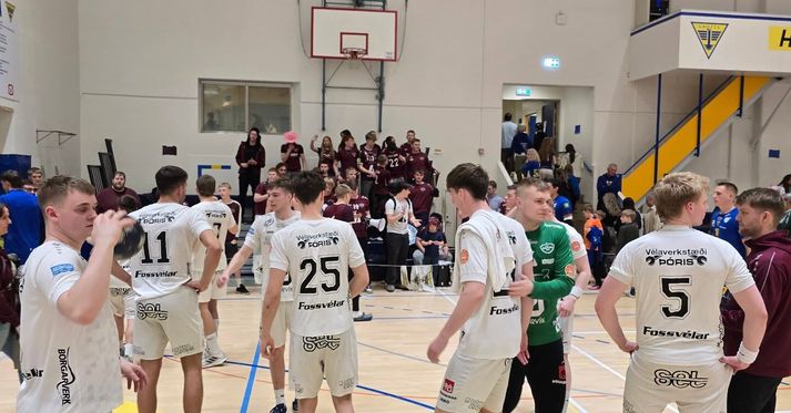 Selfoss mun leika í Olís-deild karla í handbolta á næsta tímabili.