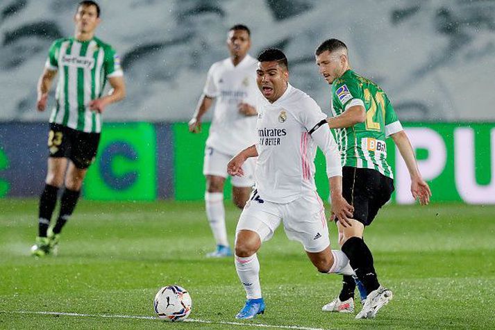 Casemiro og félagar glutruðu mikilvægum stigum í kvöld.