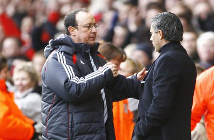 Mourinho og Benitez voru engir perluvinir.