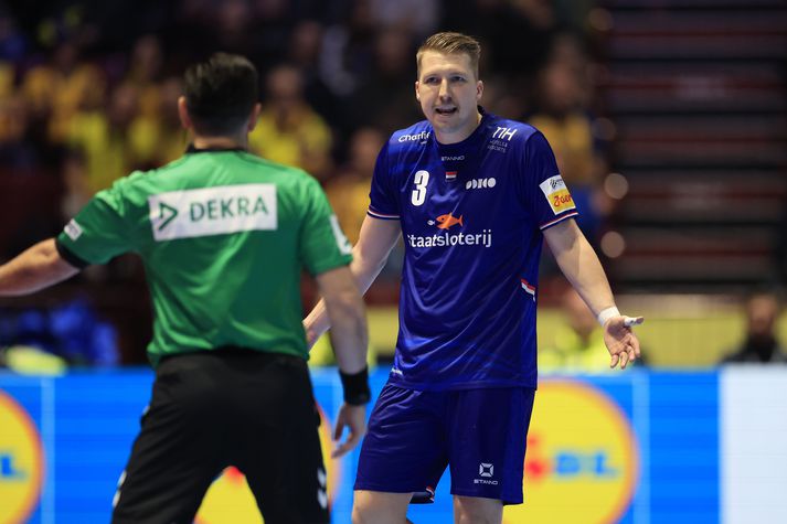 Ivar Stavast var markahæstur í hollenska landsliðinu í kvöld.