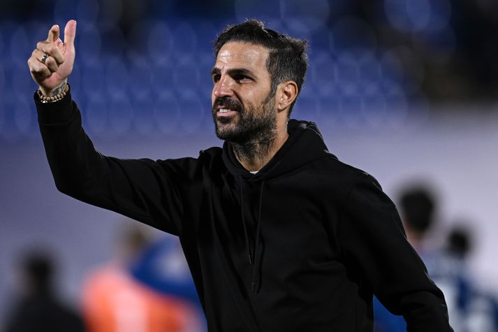 Cesc Fabregas og lærisveinar hans í Como unnu stórsigur á Manchester United í Meistaradeild Evrópu.