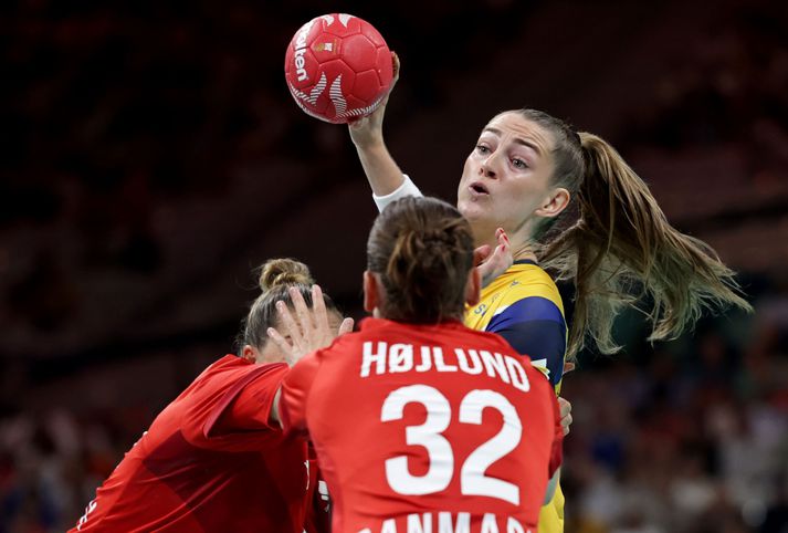 Kristín Þorleifsdóttir er í stóru hlutverki í sænska liðinu.