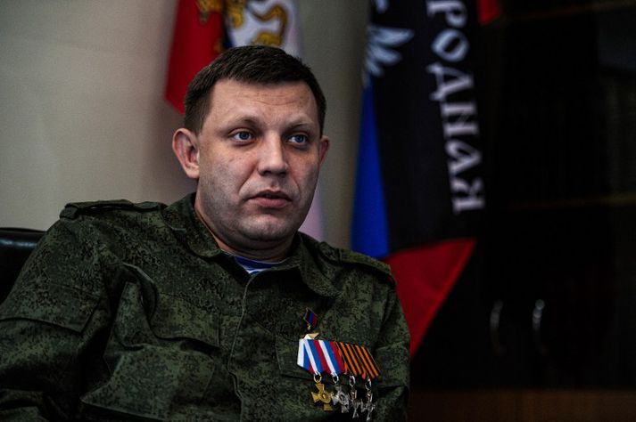 Alexander Zakharchenko vill að Úkraínustjórn viðurkenni sjálfstæði héraða í Austur-Úkraínu.