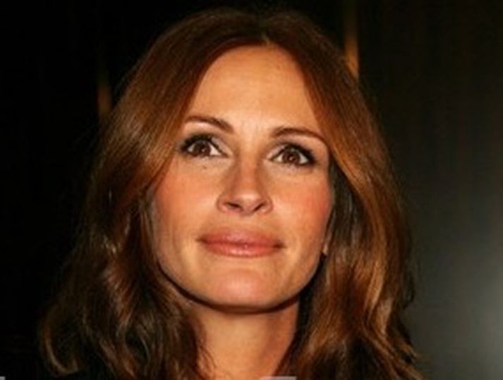 Julia Roberts við athöfnina á föstudagskvöldið.