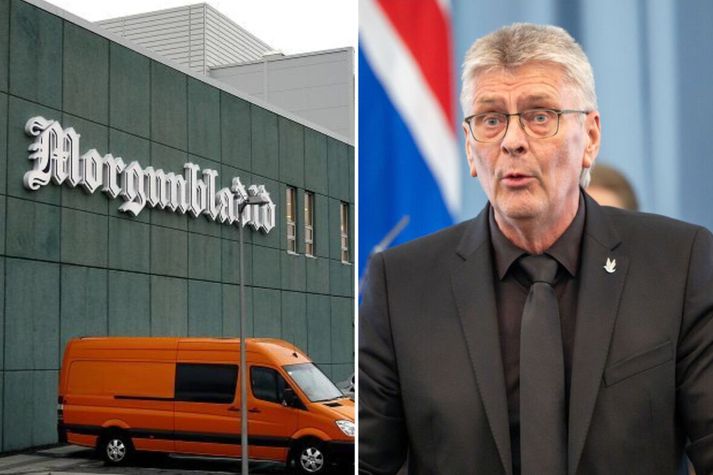 Morgunblaðið vísar ásökunum ráðuneytisins til föðurhúsanna.