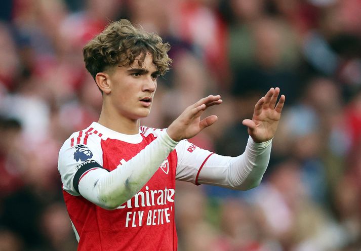 Max Dowman átti eftirminnilega innkomu í leik Arsenal og Leeds United.