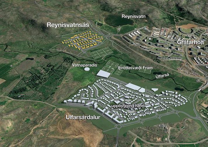 Margir hafa guggnað á lóðakaupum í kreppunni en þeir eru þó til sem gjarnan vilja lóðir undir íbúðarhús í Reynisvatnsási og Úlfarsárdal.