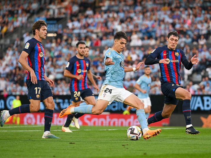 Gabri Veiga skoraði fyrir Celta Vigo í dag.