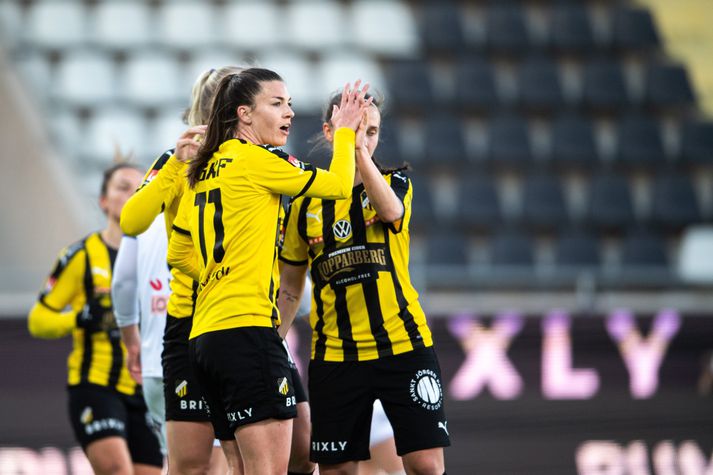 Häcken vann goðan 2-0 sigur í kvöld.