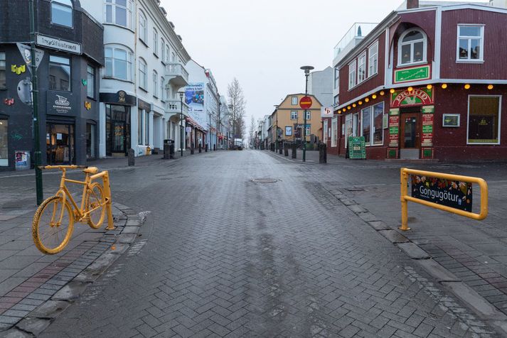 Część ulicy Laugavegur zostanie zamknięta dla ruchu samochodowego.