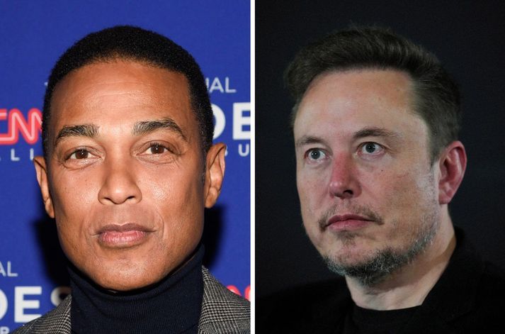 Don Lemon og Elon Musk.