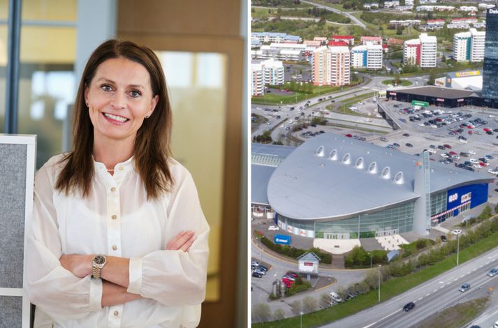 Ásdís segir bæjaryfirvöld spennt fyrir því að opna bókasafn í Smáralind, nánar tiltekið í austast í byggingunni.