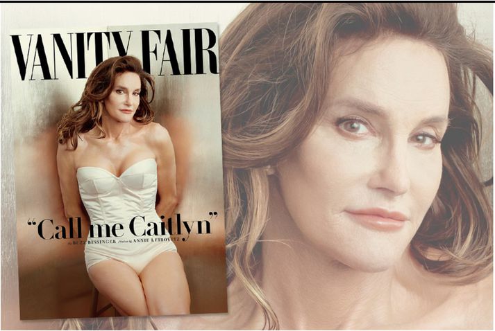 Forsíðustúlkan Caitlyn Jenner