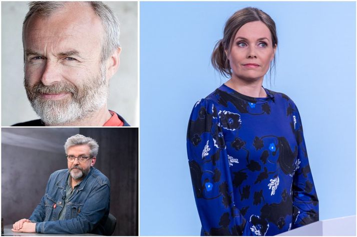 Björn og Gunnar Smári halda því fram að Katrín forðist sig eins og heitan eldinn.