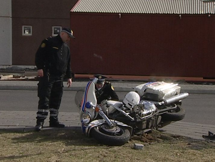 Frá vettvangi.
mynd: Víkurfréttir