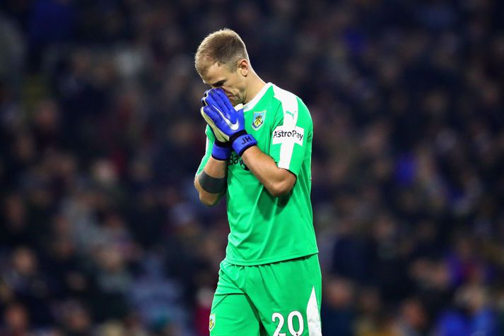 Joe Hart á ekki sjö dagana sæla.