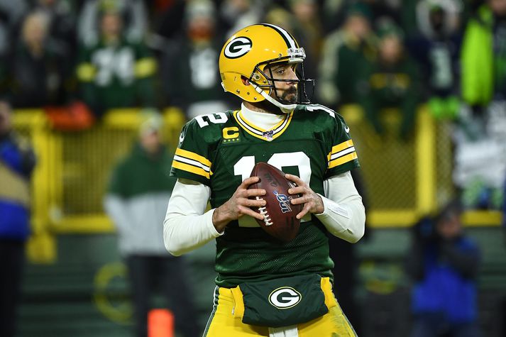 Aaron Rodgers og félagar í Green Bay Packers mæta San Francisco 49ers í úrslitum Þjóðardeildarinnar.