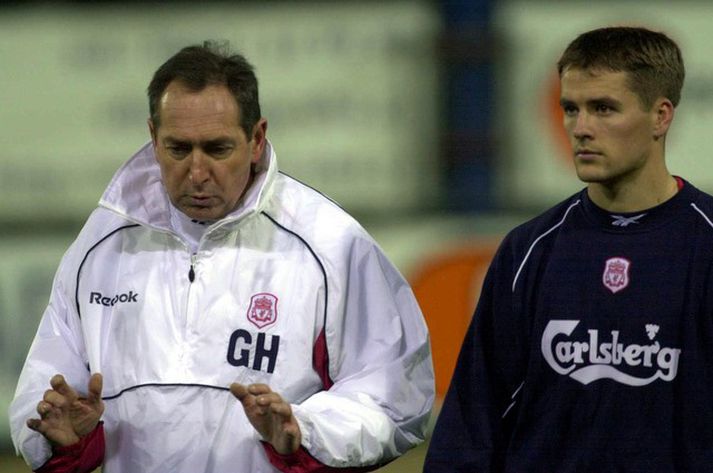 Gerard Houllier og Michael Owen.