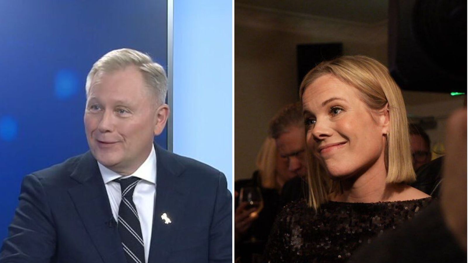 Andar köldu milli Við­reisnar- og Miðflokksmanna