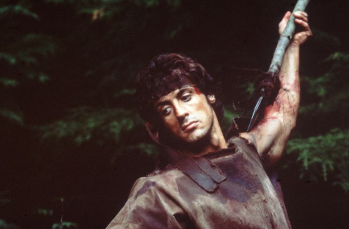 Sly heyrði ekki ákæruna þar sem hann er við tökur á Rambó 4