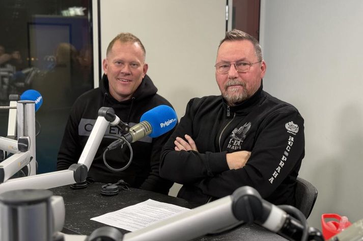 Pétur Smári til vinstri og Njáll til hægri. 