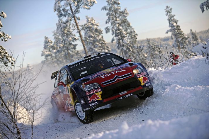 Sebastian Loeb vann norska rallið eftir harðan slag við Miko Hitvonen.