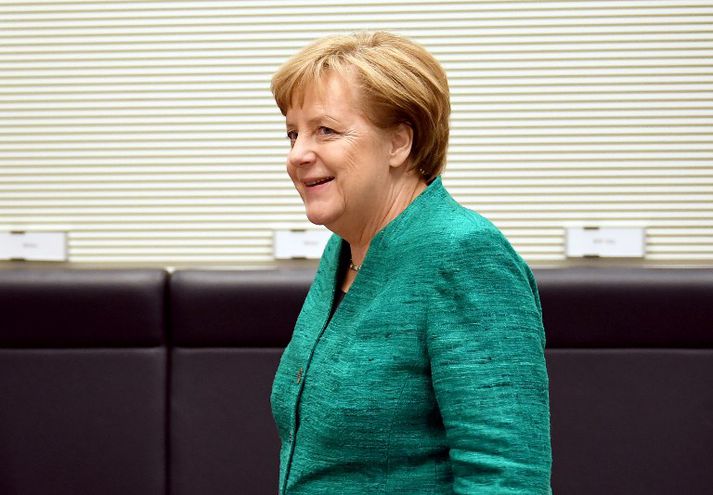 Angela Merkel tók við embætti kanslara árið 2005.