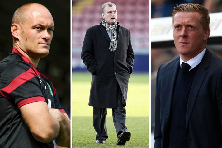 Alex Neil og Garry Monk lærðu báðir af Guðjóni Þórðarsyni.
