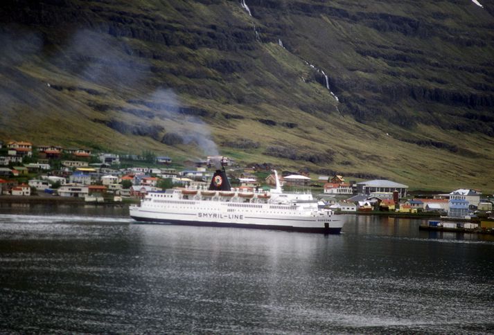 Menninrnir komu til Íslands um borð í Norrænu.