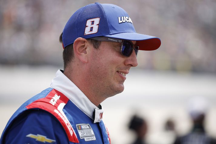Kyle Busch er látinn aðeins 41 árs að aldri. 