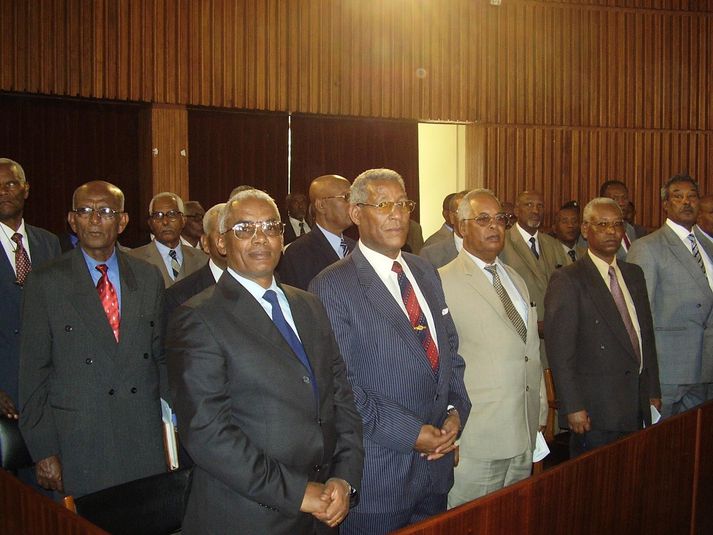 Allir voru þeir dæmdir sekir um grimmdarverk.