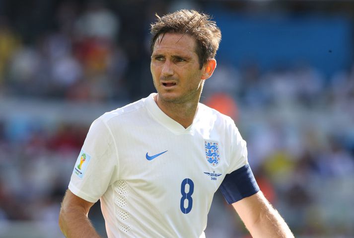 Frank Lampard spilaði lokaleik Englands á HM í Brasilíu.