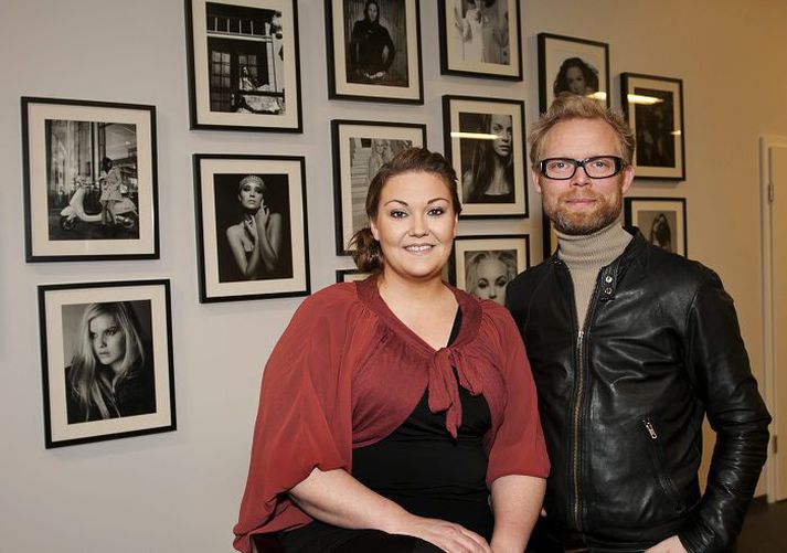 Stefanía Marta Katarínusardóttir, skólastjóri Beauty Academy, og Arnar Gauti, creative director hjá Fashion Academy.