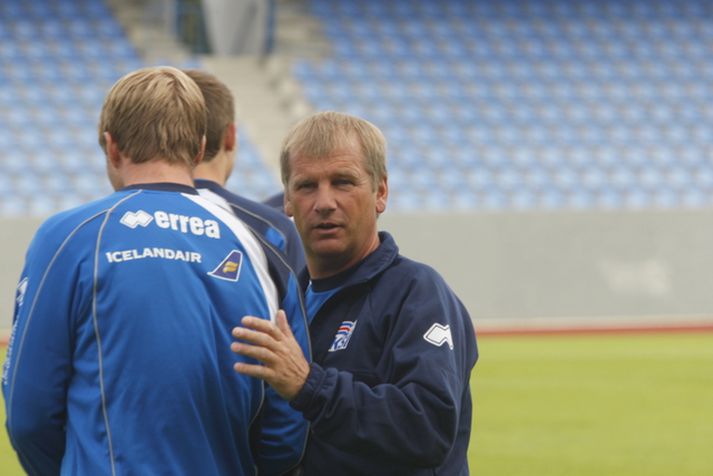 Ólafur Jóhannesson landsliðsþjálfari.