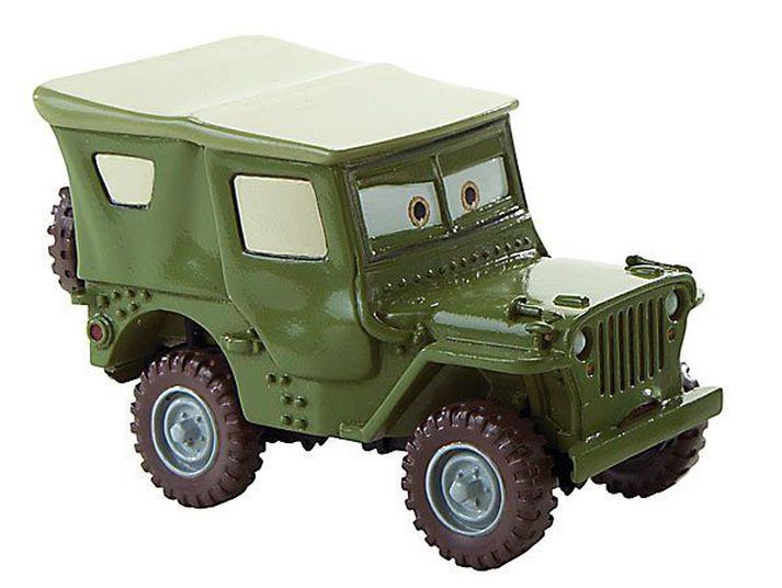 Þessi bíll úr myndinni Cars frá leikfangafyrirtækinu Mattel innihélt hættulegt magn af blýi og var innkallaður.