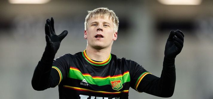Róbert Frosti í leik með GAIS. Hann gerði tvennu í dag. 
