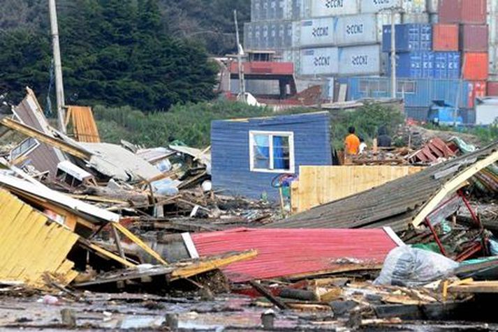 Hrikaleg eyðilegging.