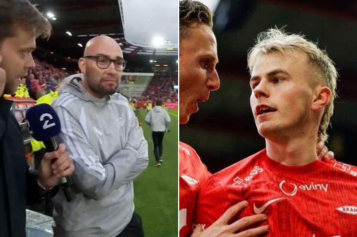 Kristall Máni gerði sínum gamla þjálfara grikk þegar að Brann tók á móti Rosenborg í norsku úrvalsdeildinni um nýliðna helgi.